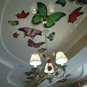 услуги сноса домов в бишкеке: Натяжные потолки Делаю любую сложность натяжного потолка 100% С — 8