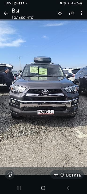 rx 450h: Toyota 4Runner: 2019 г., 4 л, Автомат, Бензин, Внедорожник — 1