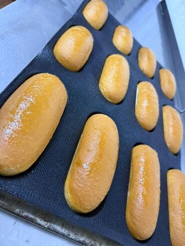 печь для булочки: Булочки Бриошь для Бургер Гамбургеров из натуральных продуктов! — 11