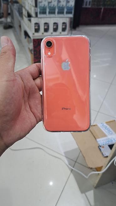 копия айфон 11: IPhone Xr, 128 ГБ, Коралловый, Чехол — 1