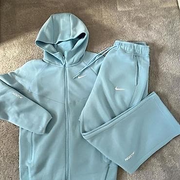 Плащи: Мужской спортивный костюм, L, Nike, Б/у, цвет - Голубой, Самовывоз — 1