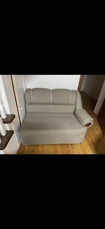 бу кухонные уголки: Комплект мягкой мебели, Б/у, Самовывоз, цвет - Серый — 3