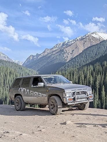 терана: Nissan Terrano: 1993 г., 3 л, Автомат, Бензин, Внедорожник — 4