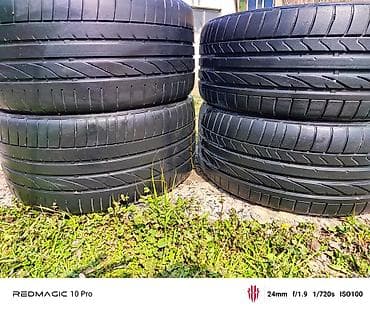 Шины: Шины 245 / 40 / R 18, Лето, Б/у, Пара, Легковые, Польша, Bridgestone — 1