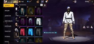 бежутерии: Игровой аккаунт Free Fire с богатой коллекцией баннеров и редких — 10