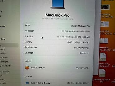 макбук 2015 года: Apple MacBook Pro 13" (A1708, 2017) Ключевые характеристики: - — 4