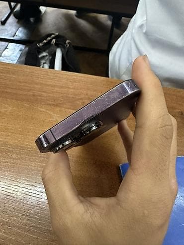 iphone 15 бу: IPhone 14 Pro, Б/у, 128 ГБ, Deep Purple, 77 % — 4