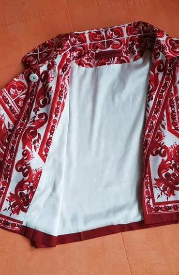 классический кастюм: Комплект, түсү - Кызыл, Колдонулган — 3