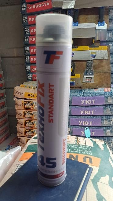 Клей-пена: Монтажные пены и клей-спрей 1) Пена ТехноFix Standart 45 — 2