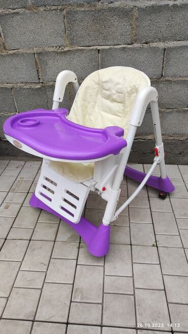 стульчик для кормления купить: Стульчик для кормления детский . Фирма Аricare. Прочный в отличном — 5