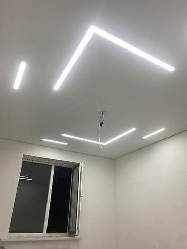 димит: Натяжной потолок Матовое Монтаж — 7