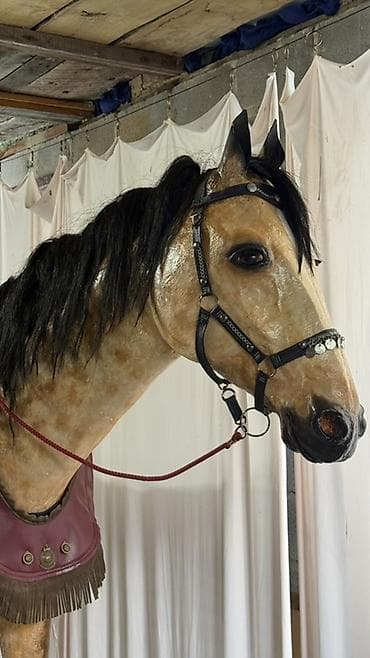 🐎 Эксклюзивная интерьерная лошадь ручной работы 🐎 Уникальная — 3