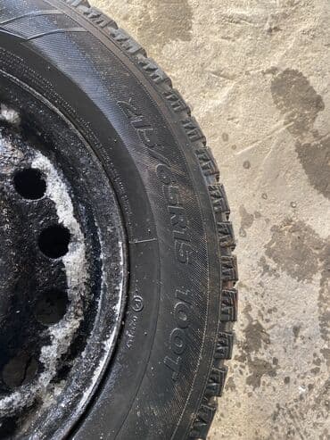 Шины 215 / 65 / R 15, Зимняя шипованная, Б/у, Комплект, Легковые, Япония, Hankook — 5