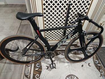 купить велосипед с большими шинами: Шоссейный велосипед, Рама M (156 - 178 см), Б/у — 8