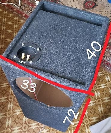 корпус системного блока: Короб для сабвуфера 63 литра настройка 35 гц без динамика — 1