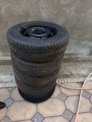 покупаем шины бу на переработку цена: Дөңгөлөктөр монтажда 185 / 70 / R 14, Кыш, Комплект, Жеңил унаалар, Темир — 3