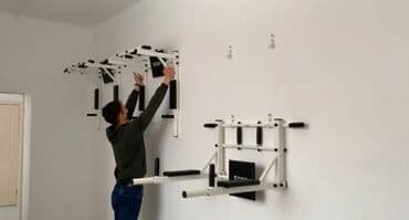 турник брусья шведская стенка для дома: Турник, 3 в 1, Настенный, Новый, Бесплатная доставка — 1