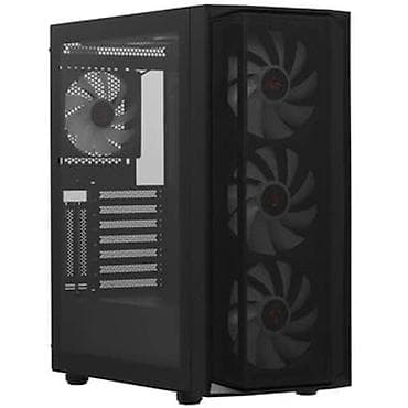корпус игровой: Корпус ПК, Б/у, ATX, цвет - Черный — 1