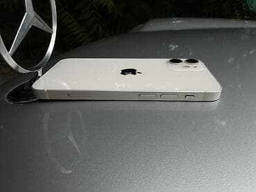 10 iphone: IPhone 12 mini, Б/у, 128 ГБ, Белый, 84 % — 1