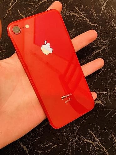 вйфон 8: IPhone 8, Б/у, 64 ГБ, Красный, Чехол, 100 % — 4