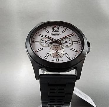 день и ночь: Классические часы часы, Casio, Титан, Япония, Водонепроницаемые, Оригинал, Унисекс, Новый — 4