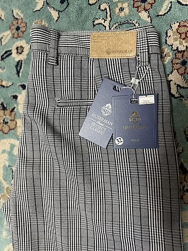 Шорталар: Классические мужские брюки HUSERMAN Project Classic - Размер: 32 — 2
