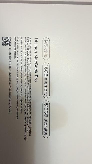 светодиодная матрица: Apple MacBook Pro 14" (чип M5) — мощный ноутбук для работы и — 2