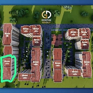 Недвижимость: 1 комната, 44 м², Элитка, 8 этаж, Готовая ПСО (под самоотделку) — 2