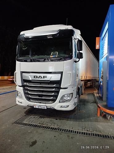 Тягач, DAF, 2020 г., Тентованный
