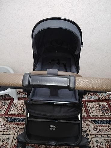 Коляскалар: Прогулочная коляска Kidilo (серый цвет) - Компактная и маневренная — 3