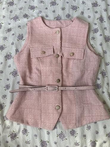 школьная жилетка: Классический, Средняя модель, Твид, Приталенная модель, Made in KG — 6