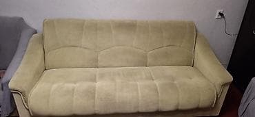 спалная диван: Прямой диван, Б/у — 6