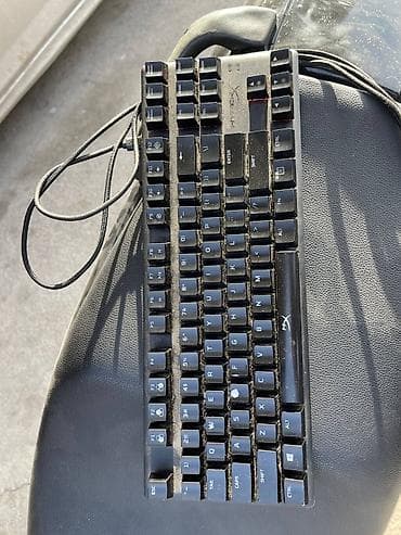 простой: Клавиатура, HyperX, Механическая, Проводное подключение, Размер: 80% — 2