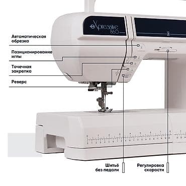 epson a3: Швейная машина Elna, Вышивальная, Компьютеризованная, Автомат — 2