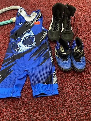 pro force: Набор экипировки для борьбы/борцовского зала: - Борцовский трико — 1