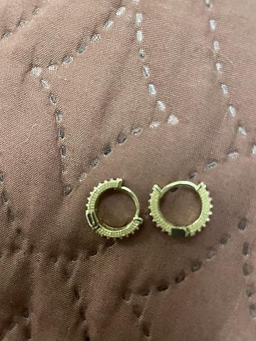 золото сережки: Бижутерия: каждый набор по 100с, если берете две или более то по 70с — 6