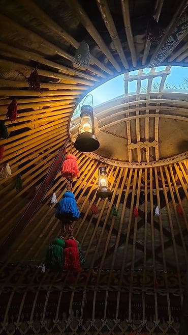 Продажа юрты, Каркас Деревянный, 85 баш, Диаметр: 6 метров