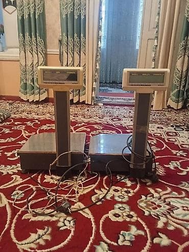 Соода жабдуулары: Торговые электронные весы с дисплеем на стойке 1шт 35000 на 2 шт 65000 — 1