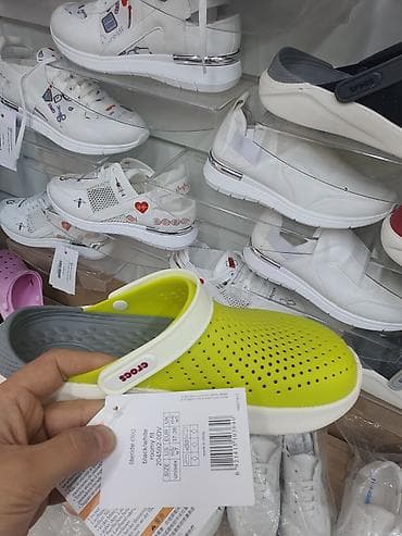 сабо медицинские: Сабо, 37, 38, 39, Crocs, Новый, цвет - Белый, Самовывоз, Платная доставка — 8