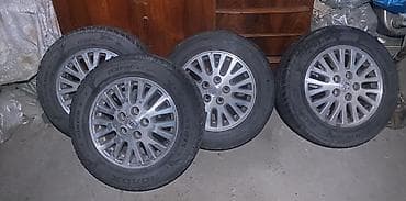 Литые Диски R 15 Toyota, Комплект, отверстий - 5, Б/у