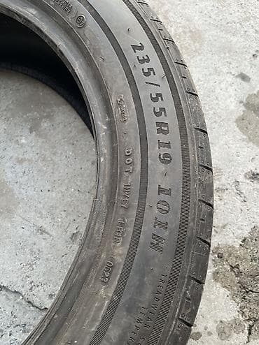 19: Шины 235 / 55 / R 19, Лето, Б/у, 1 шт, Легковые, Таиланд, GoodYear — 2