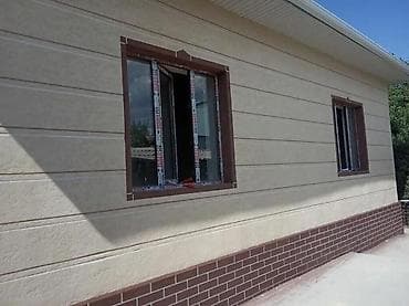 рабочие одежда: Фасадная декоративная штукатурка текстурами и жидкий травертин с — 4