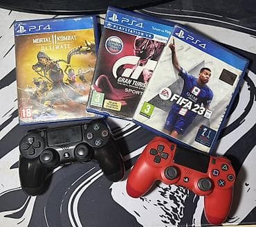Видеоигры и приставки: 🎮 Sony PlayStation 4 Slim 1TB — прошитая, полный комплект! Продаю — 2