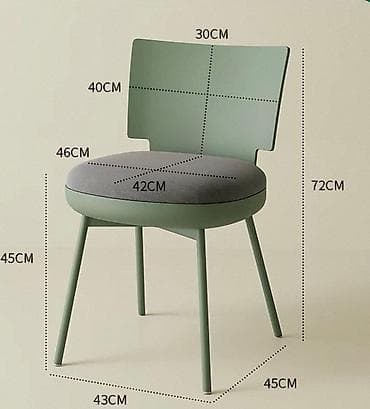 foldable table: Стул для кухни, Новый, Пластик, цвет - Зеленый — 5