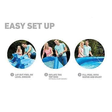 бассейн надувной б у: Надувной бассейн Intex Easy Set 3.66 м x 76 см - Серия: Easy Set - — 4