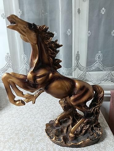 Статуэткалар: Настольные декоративные статуи «Лошади» - Тематика: бегущие/встающие — 6