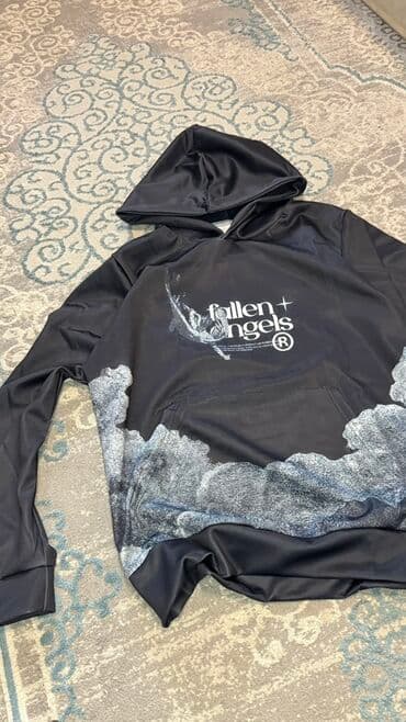 брендовые свитшоты: Худи, С надписью, Китай, Новый, L — 1