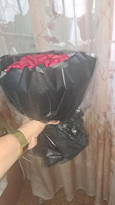 роза: Букет ручной работы — 1