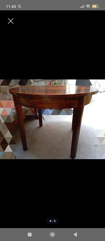 small table: Кухонный стол, Новый, Круглый, Раскладной — 3