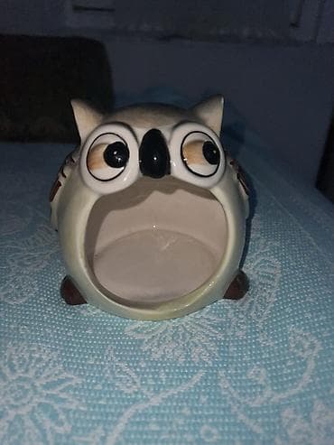 Керамическая подставка/держатель в виде совы. - Бренд: Angela